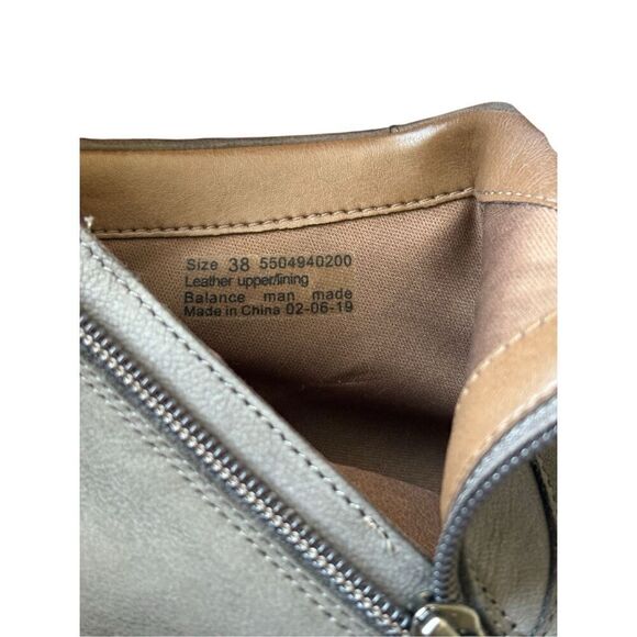 Dansko Women's Fifi Ankle Boot Grey Burnished Nubuck size EU 38 US 7.5-8 - Picture 5 of 11